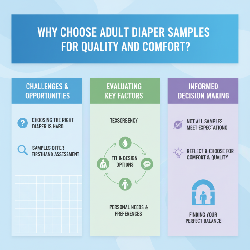 Why Choose Adult Diaper Samples for Quality and Comfort?