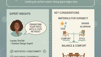Best Patio Furniture Dining Set for Stylish Outdoor Dining?