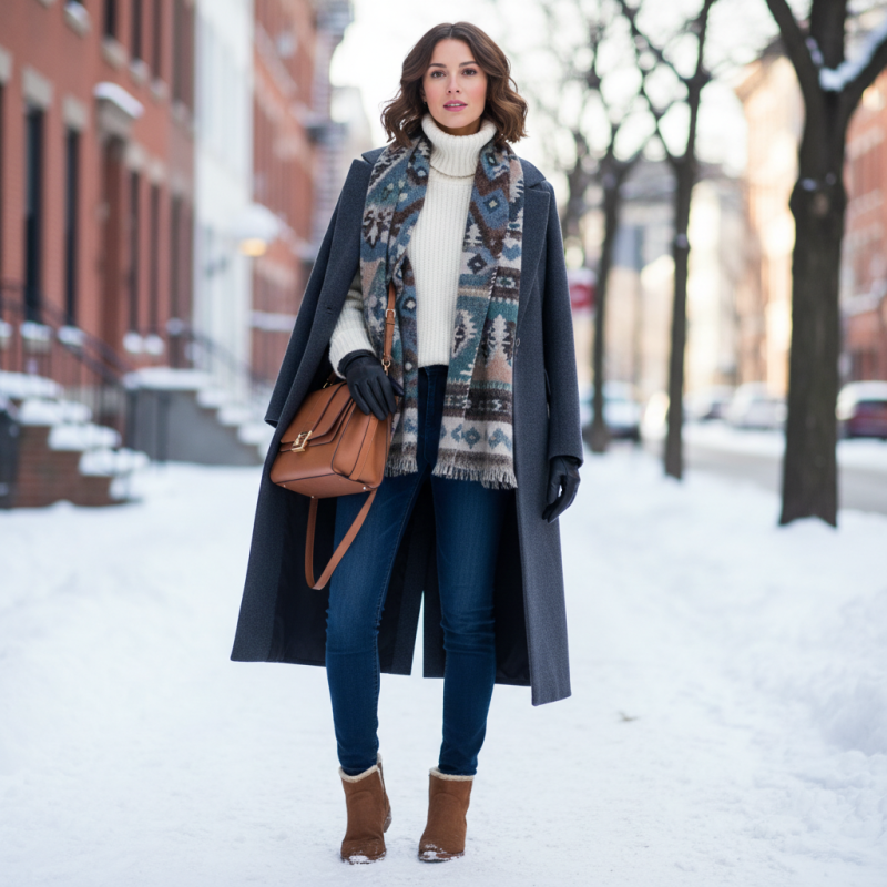 What to wear with jeans in winter for stylish looks?
