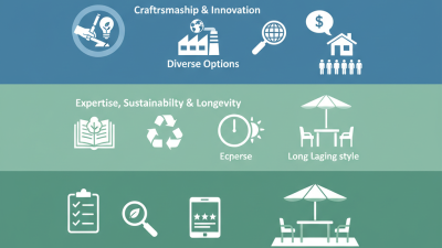 Why Choose a China Outdoor Furniture Manufacturer for Your Needs?