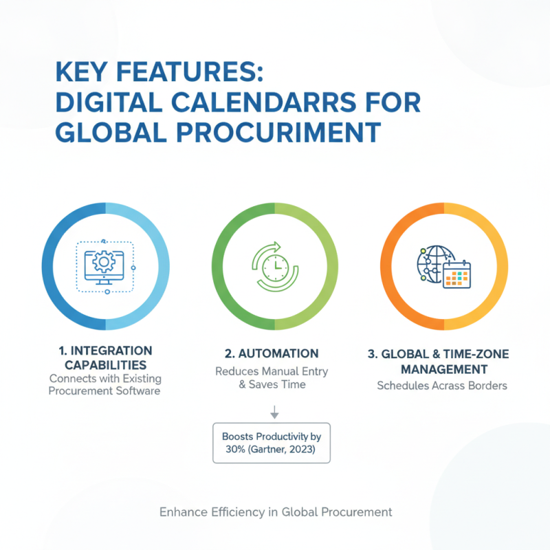 Best Digital Calendars for Efficient Global Procurement Management?