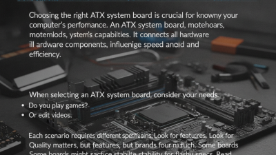 How to Choose the Right ATX System Board for Your Needs?