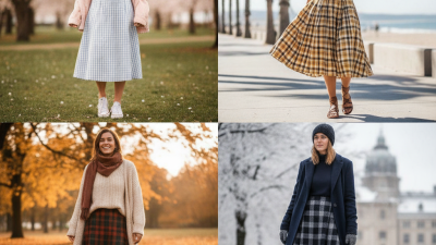 How to Style a Checkered Skirt for Every Season?