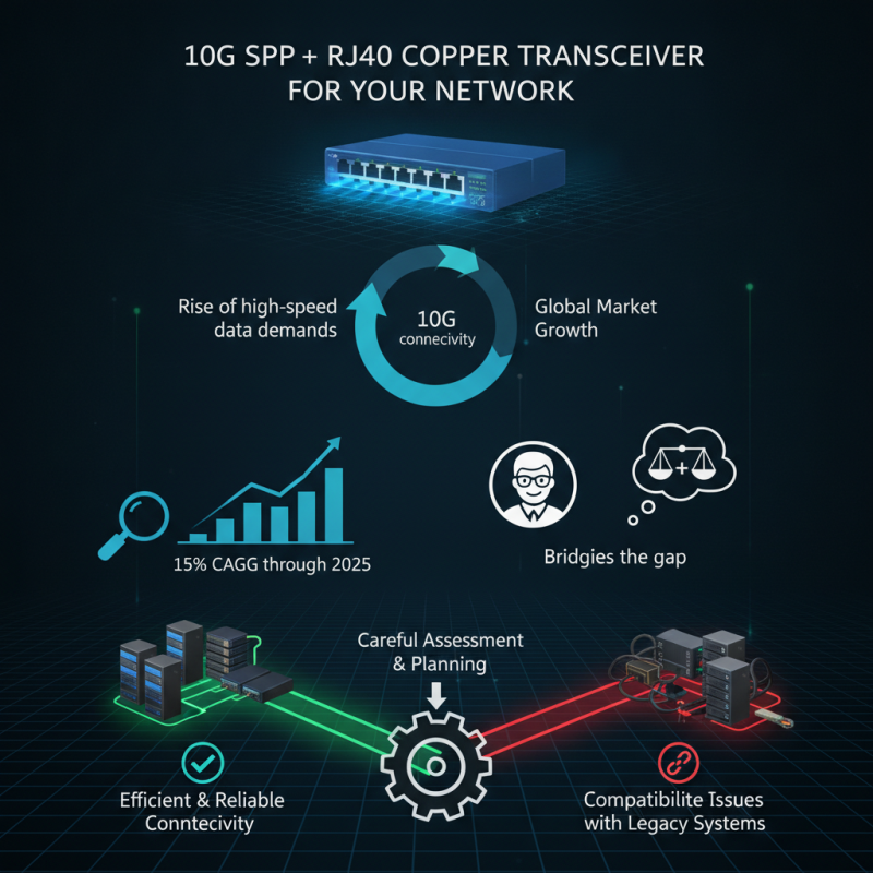 Why Choose a 10G SFP+ RJ45 Copper Transceiver for Your Network?