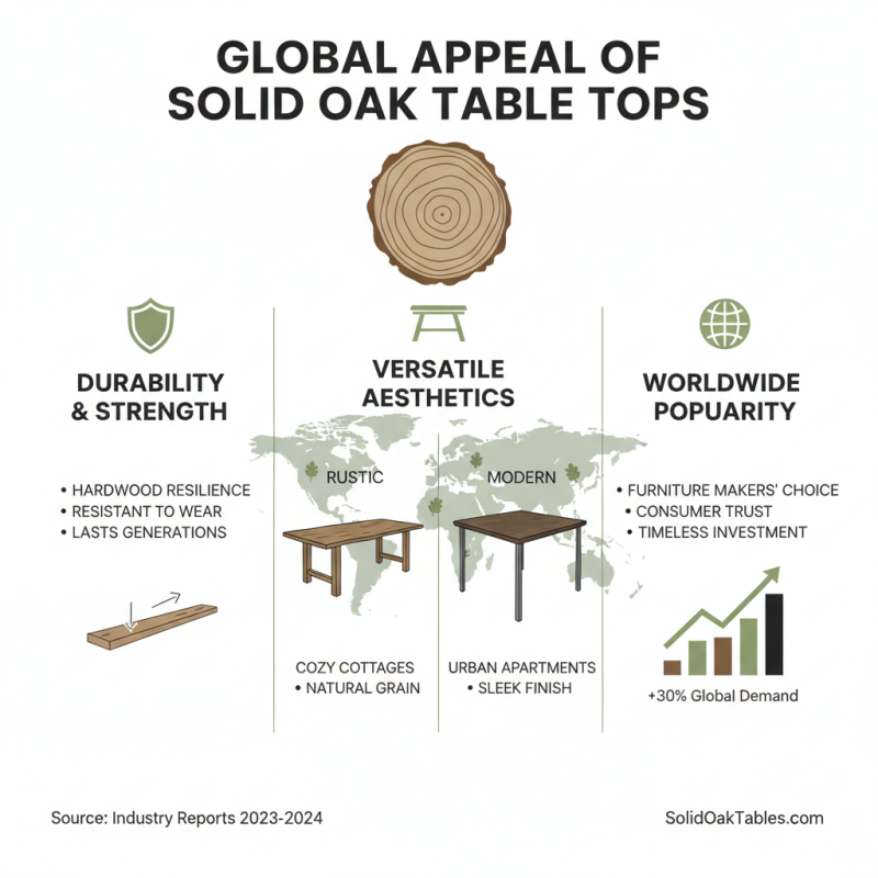 Best Solid Oak Table Top Options for Global Buyers?