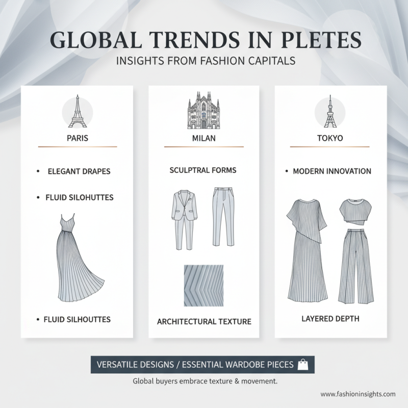 Exploring the Best Please Pleats Styles for Global Buyers?