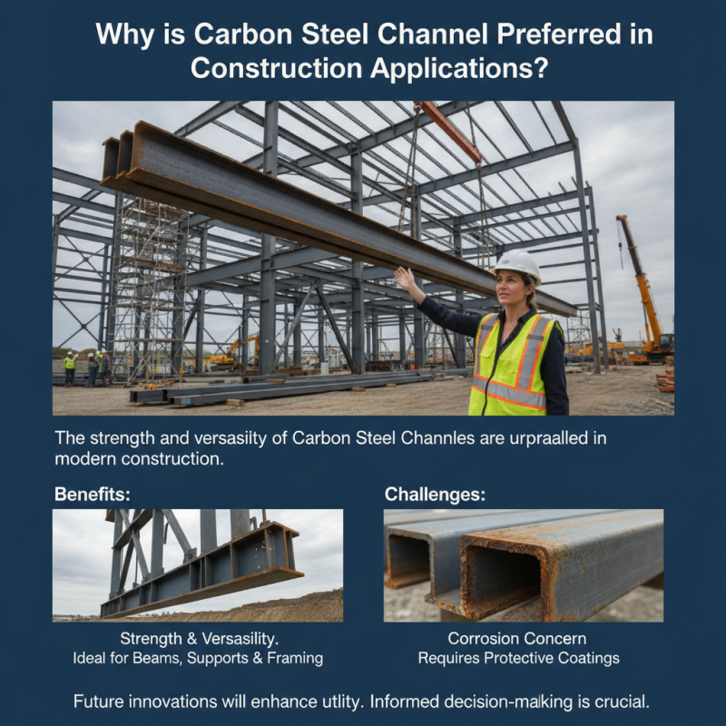 Why is Carbon Steel Channel Preferred in Construction Applications?