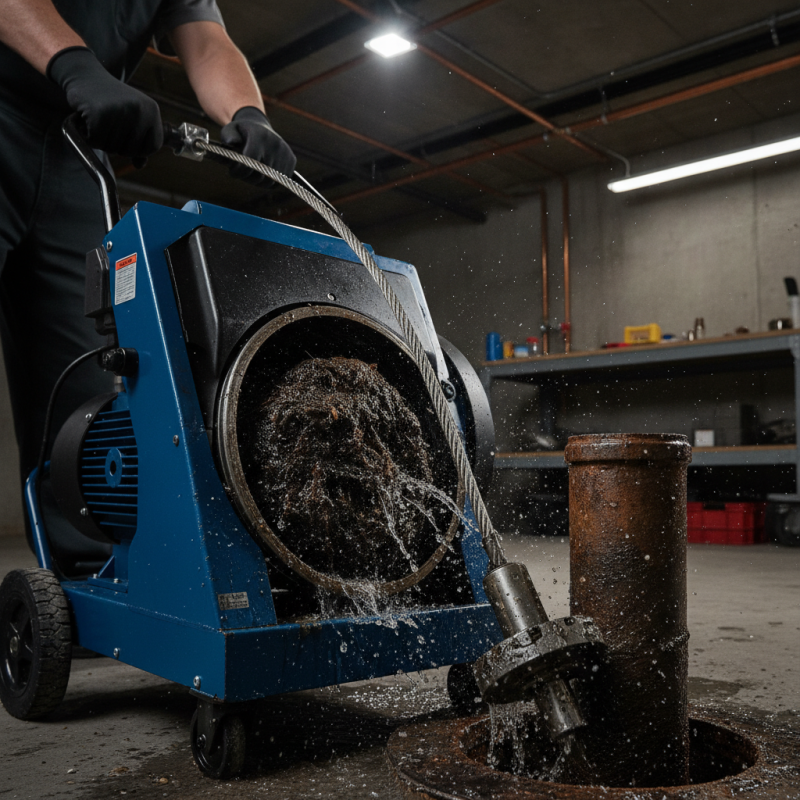 What is a Drain Cleaning Machine and How Does It Work?