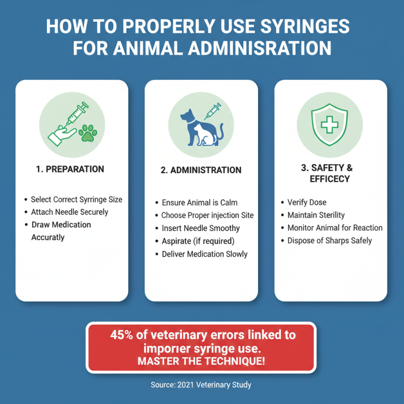 Top 10 Animal Use Syringes for Veterinary Needs?