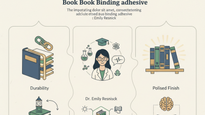 Why Is Book Binding Adhesive Important for Durable and Professional Books?