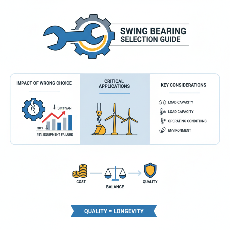 How to Choose the Right Swing Bearing for Your Needs?