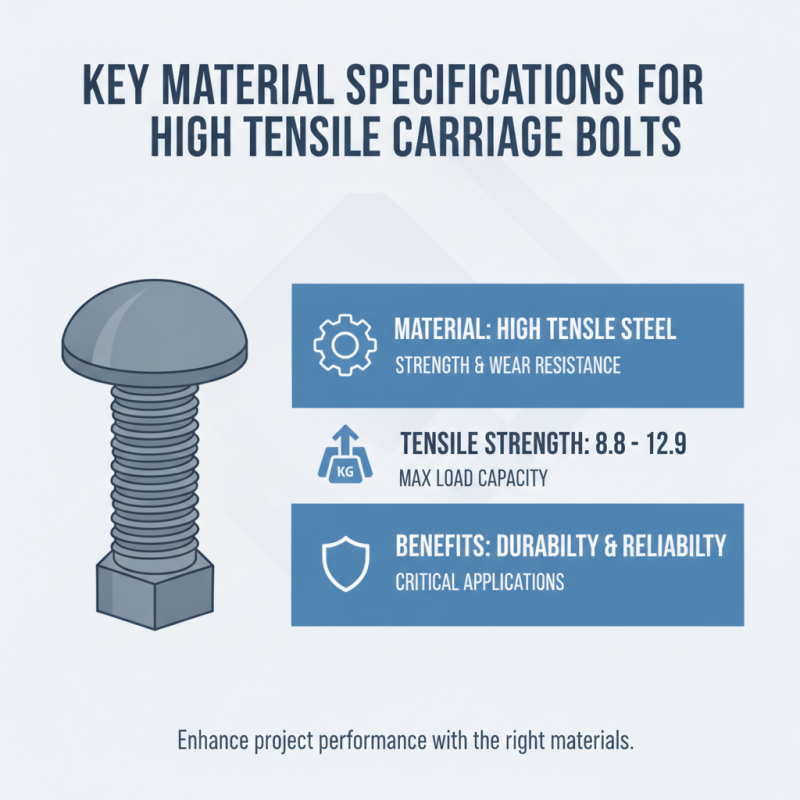How to Choose High Tensile Carriage Bolt for Your Projects?