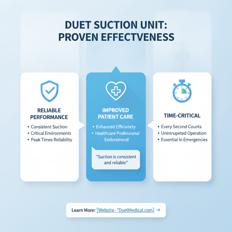 Why Choose Duet Suction Unit for Efficient Vacuum Solutions?
