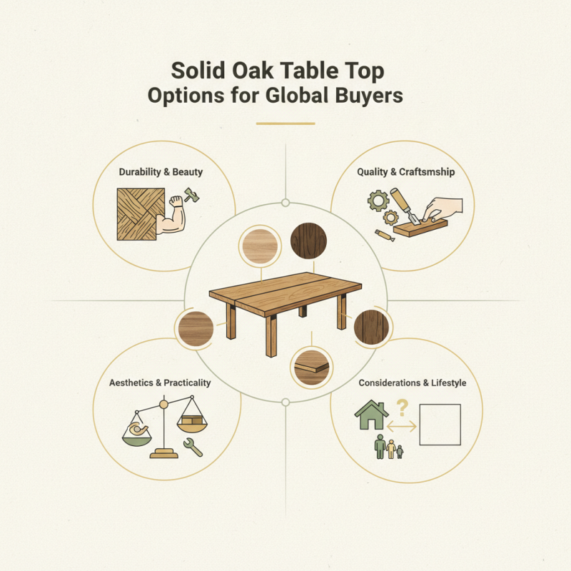 Best Solid Oak Table Top Options for Global Buyers?