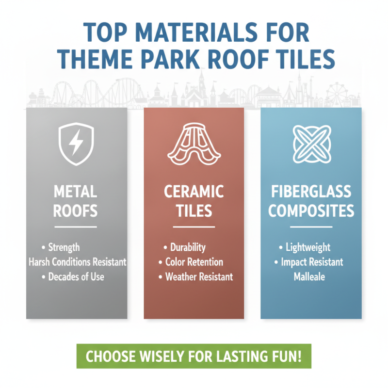 Best Theme Park Roof Tiles for Durable Outdoor Structures?