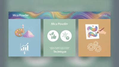 How to Use Mica Powder Chameleon for Stunning Art Projects?
