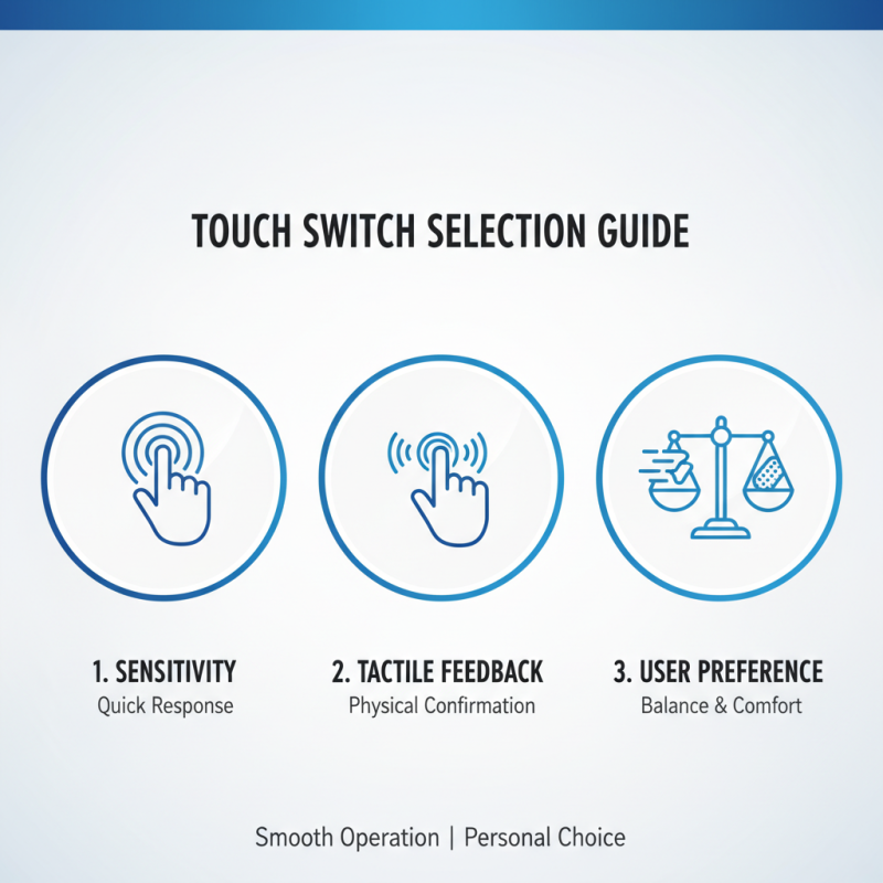 How to Choose the Best Touch Switch for Your Needs?