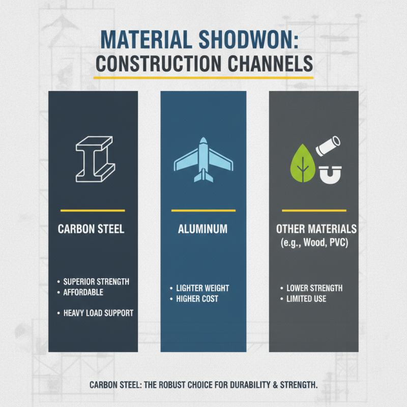 Why is Carbon Steel Channel Preferred in Construction Applications?