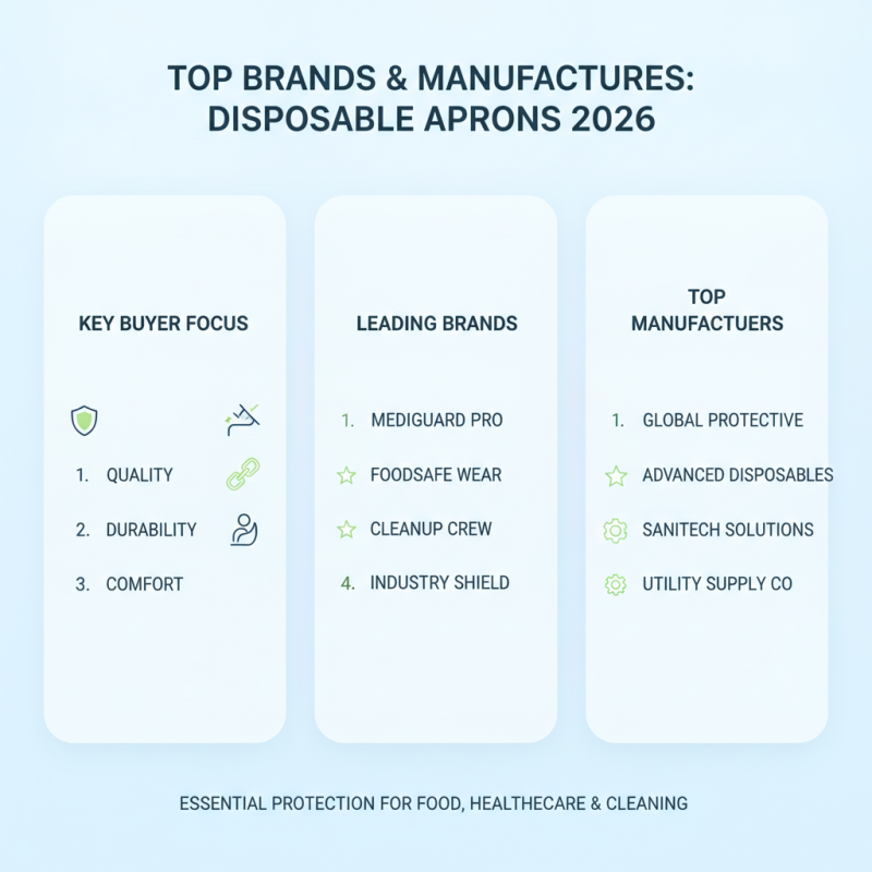 Best Disposable Aprons for Global Buyers in 2026?