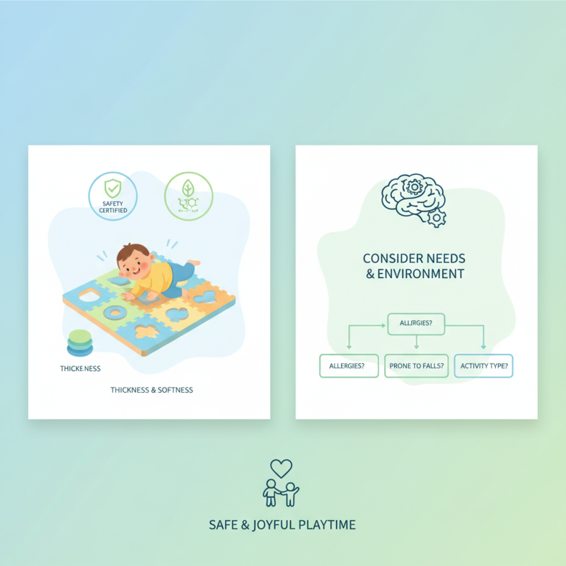 How to Choose the Best Foam Play Mat for Kids Safety?
