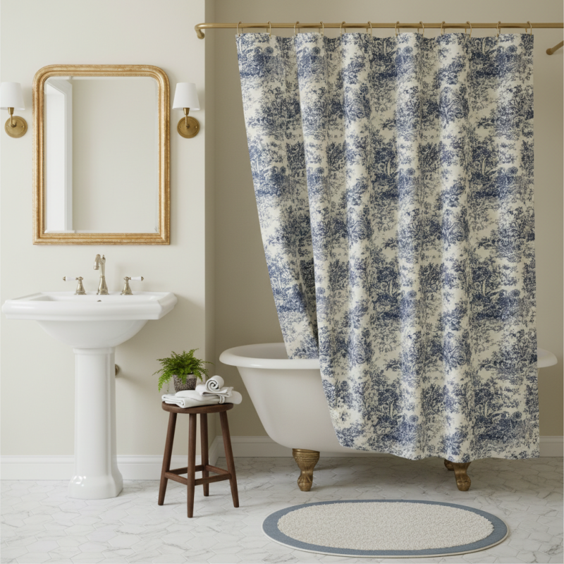 Best Shower Curtain Toilet Designs for Stylish Bathrooms?