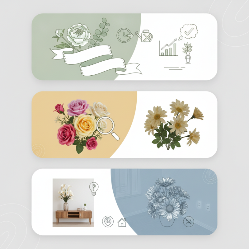 How to Choose the Best Artificial Flowers for Your Home?