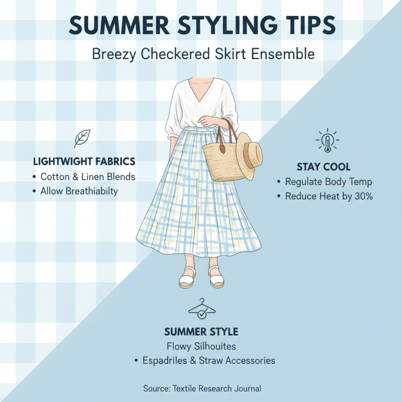 How to Style a Checkered Skirt for Every Season?
