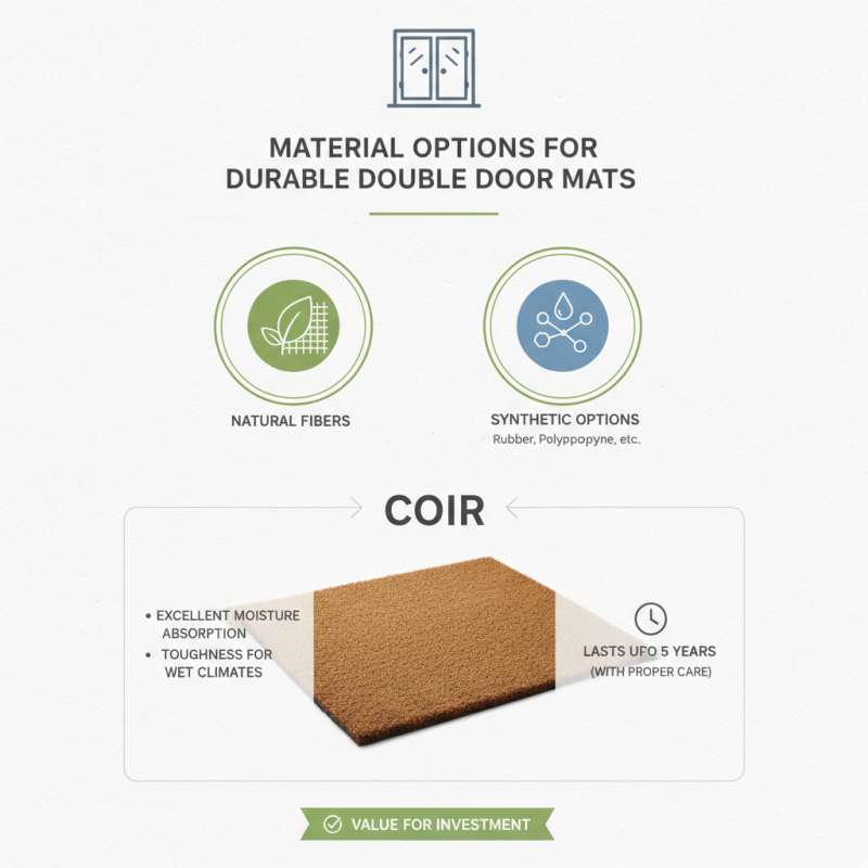 Why Choose a Double Door Welcome Mat for Your Home?
