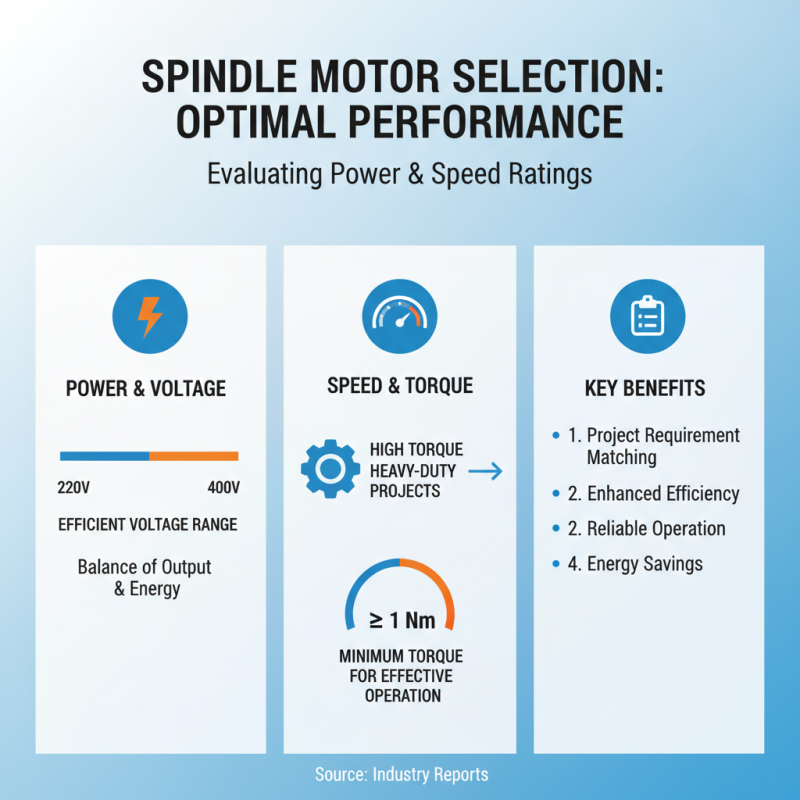 10 Essential Tips for Choosing the Right Spindle Motor for Your Project?