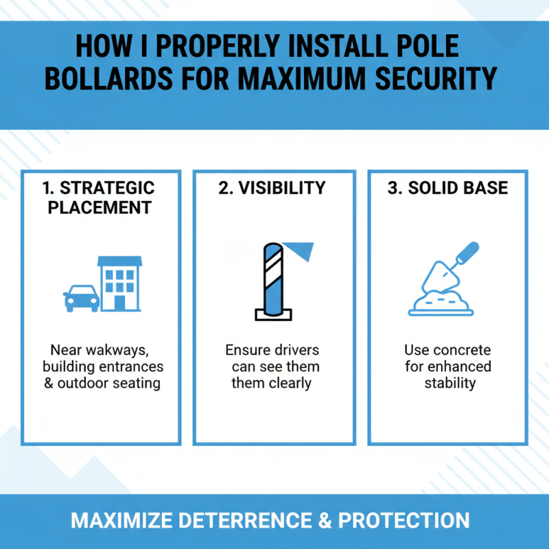 How to Use Pole Bollards for Effective Outdoor Safety and Security?