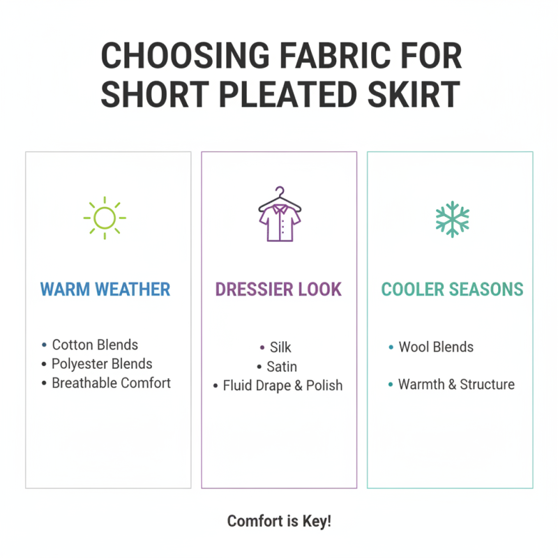 What to Look for When Buying a Short Pleated Skirt?