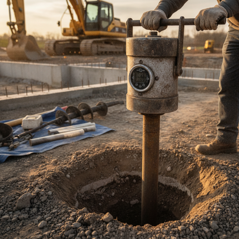 How to Use a Hammered Pipe Pile Penetration Meter Effectively?