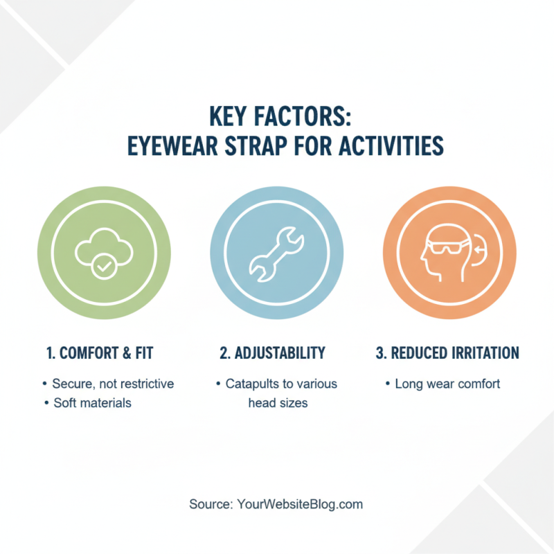 How to Choose the Best Eyewear Strap for Your Needs?