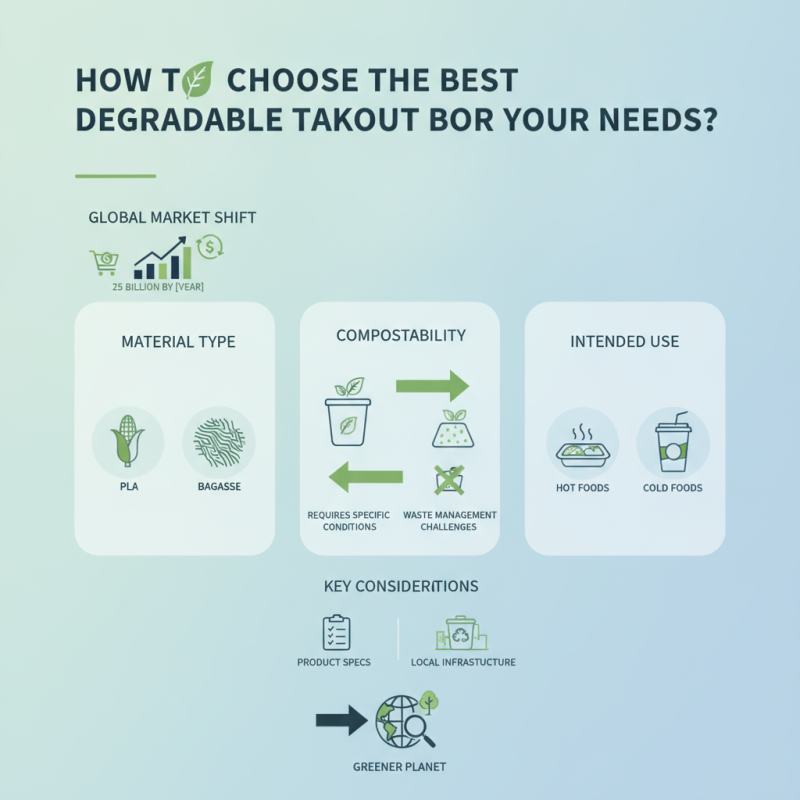How to Choose the Best Degradable Takeout Box for Your Needs?
