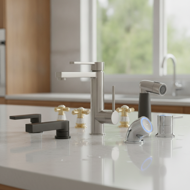 Top Water Faucet Handle Designs for Modern Kitchens?