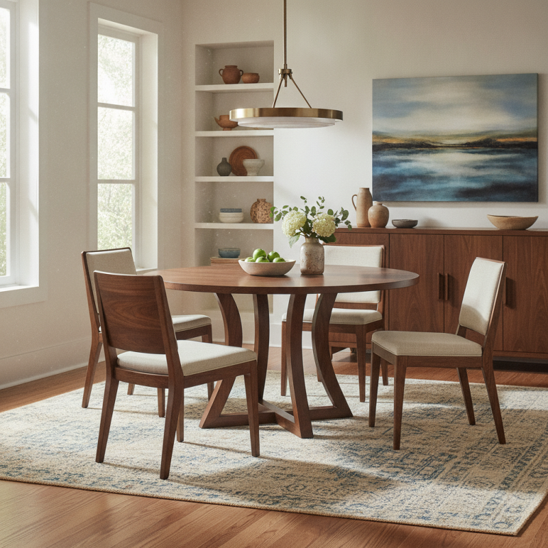 Top 10 Solid Wood Round Dining Tables and 4 Chairs for Buyers?