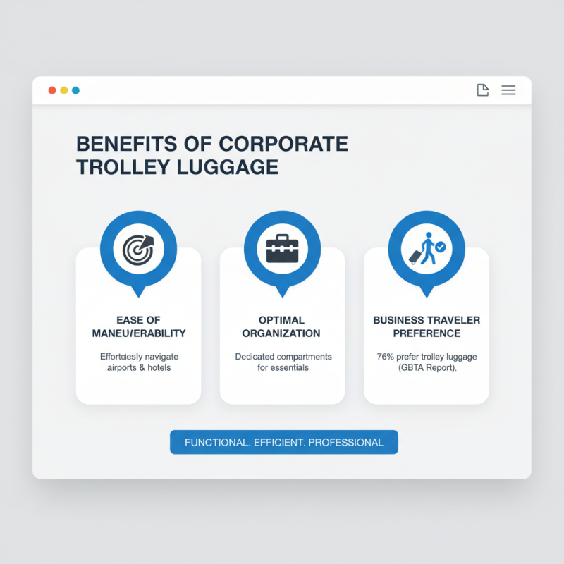 Why Choose Corporate Trolley Luggages for Business Travel?
