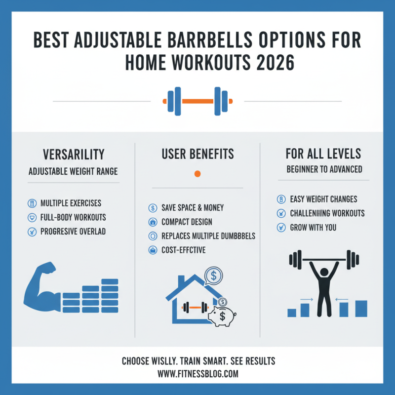 Best Adjustable Barbell Options for Home Workouts 2026?