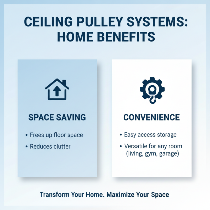 Top Benefits of Ceiling Pulley Systems for Home and Gym Use?