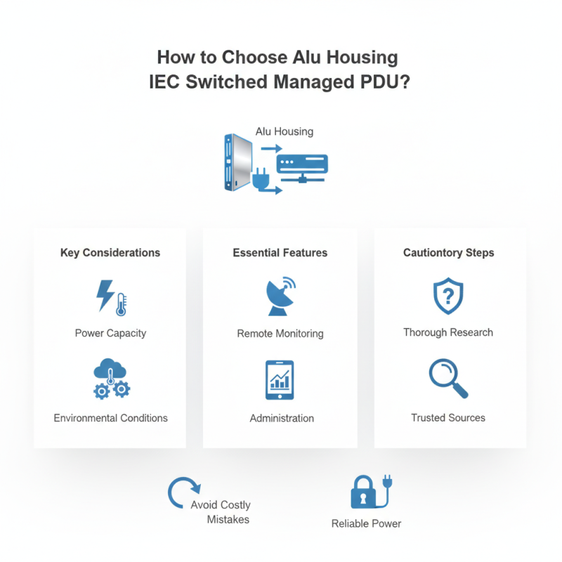 How to Choose Alu Housing IEC Switched Managed PDU?