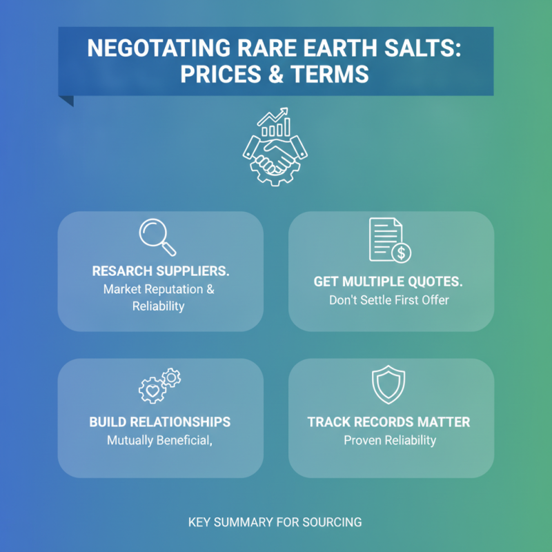 How to Source Rare Earth Salts for Your Business Needs?