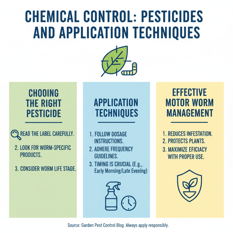 How to Control Motor Worm Infestations in Your Garden?