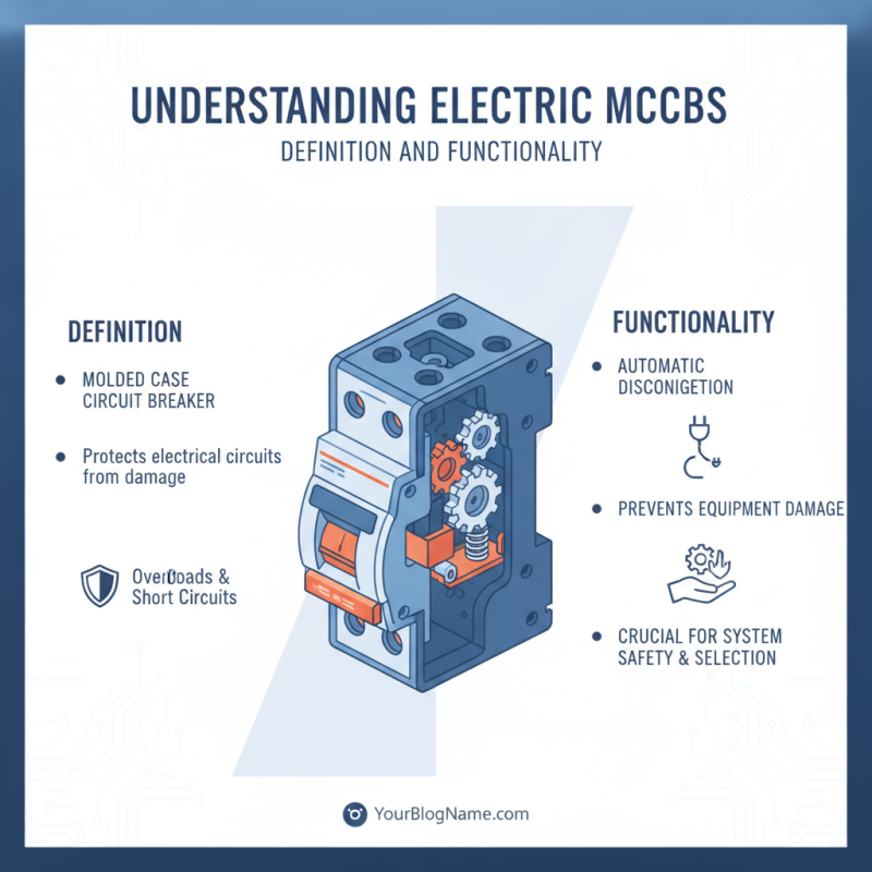 How to Choose the Right Electric MCCB for Your Needs?