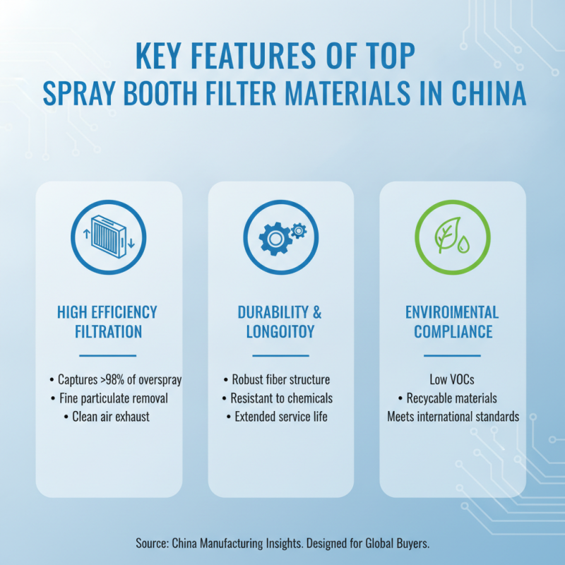 China Top Spray Booth Filter Material for Global Buyers?