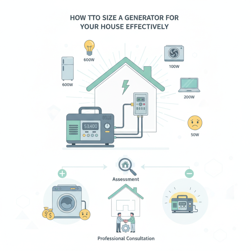 How to Size a Generator for Your House Effectively?