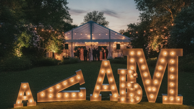 How to Choose the Perfect Marquee Letter for Your Event?