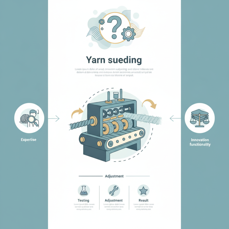 What is a Yarn Sueding Machine and How Does it Work?