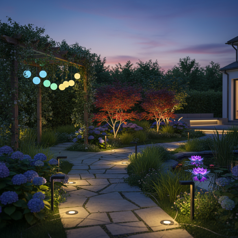 Top 10 Smart Led Garden Lights for Your Outdoor Space?