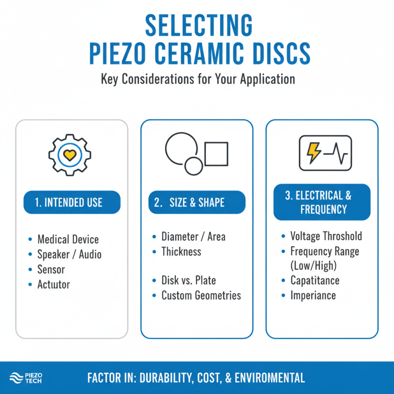 10 Essential Tips for Using Piezo Ceramic Disc Effectively?