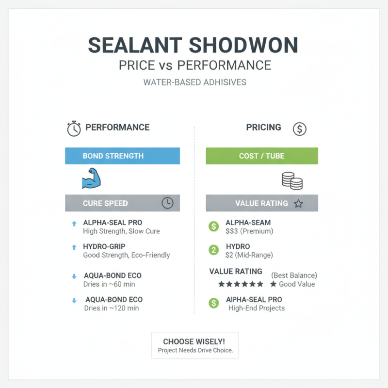 Top 10 Water Based Adhesive Sealants for Your Projects?